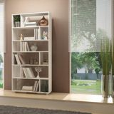 Estante para Livros 5 Prateleiras BE 44 Performa BRV Móveis Branco