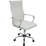 Cadeira Eames Eiffel Presidente Escritório Boston Eames Alta - Branca