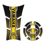 Kit Protetor Tanque E Bocal Adesivo Moto Yamaha Fz25 2023/2024 Dourado Cor Dourado
