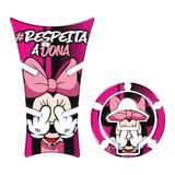 Kit Protetor Tanque E Bocal Adesivo Moto Yamaha Fz25 2023/2024 Minnie Cor Rosa
