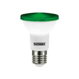 Lâmpada Led Taschibra Par 20 Ip65 6w E27 Bivolt Verde