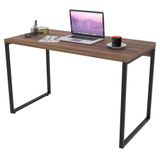 Mesa De Escritório Office 120cm Industrial Prisma C08 Nogal