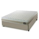 Cama Box Casal Colchão D45 C/pillow Top 138x188x62cm Bege
