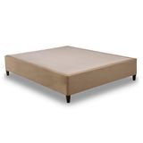 Cama Box Base Queen Clickbox Suede Clean (158x198x28) - Herval