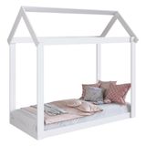 Mini Cama Infantil Para Colchão 148x68 Multimóveis Cr40093 Branca Branco