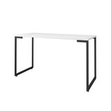 Mesa Para Computador Escrivaninha 120cm Fit Mobel Branco