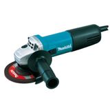 Esmerilhadeira Angular 115mm Industrial 840w Protetor Chave Flanges Punho 9557hng 127v Makita