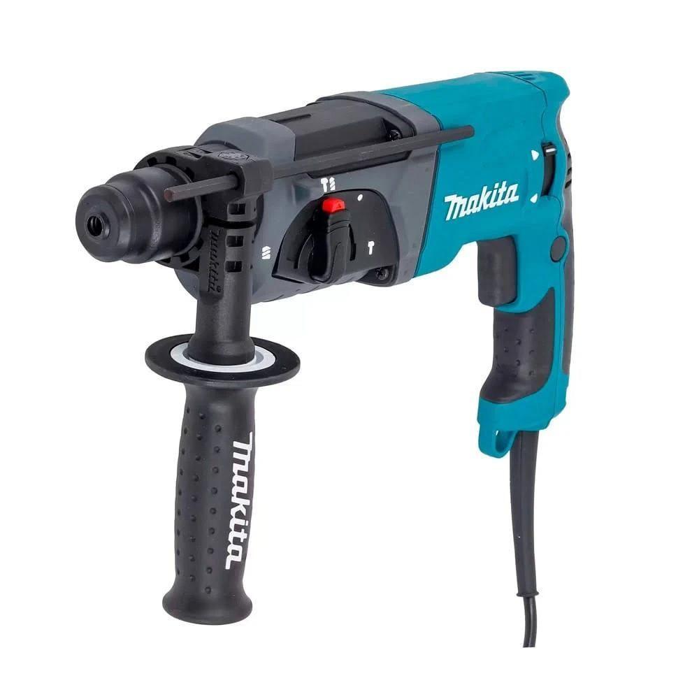 Martelete Combinado 24mm Sds Plus 800w 2,7j Punho Conjunto Brocas Maleta Hr2470x21 220v Makita