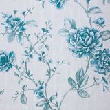 Papel de parede Floral verde Água