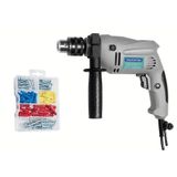 Furadeira De Impacto 1-2&quot; 500w Com Kit De Parafusos E Buchas 220v - Tramontina