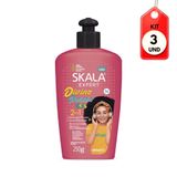 Kit C-03 Skala Kids Divino Potinho 2em1 Creme P- Pentear 250g