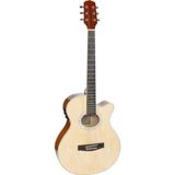 Violão Giannini Gsf1d Mini Jumbo Aço Mini Jumbo Natural Glossy [f002]