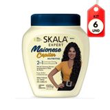 Kit C-06 Skala Maionese Capilar Nutritiva Creme De Tratamento 1kg