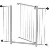 Grade Portão Pet Bebê Divisor Ambiente 90 Cm Branco