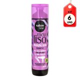 Kit C/06 Salon Line Meu Liso Proteção Total Shampoo 300ml