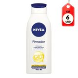 Kit C/06 Nivea Firmador Loção Hidratante 400ml