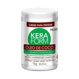 Skafe Keraform Óleo De Coco Creme P/ Pentear 1kg