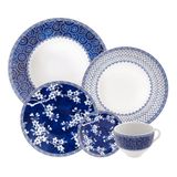 Aparelho De Jantar De Porcelana 20 Peças Umeko Tramontina