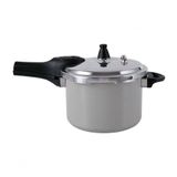 Panela De Pressão Brinox 4,2 L Antiaderente Ceramic Life Pressure Com Indução Cinza Cinza