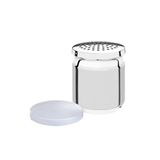 Porta Queijo Ralado Em Aço Inox Com Tampa De Plástico - Tramontina