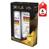 Kit C/06 Skala 12 Em 1 Shampoo + Condicionador 325ml