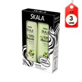 Kit C-03 Skala Bomba De Abacate Shampoo + Condicionador