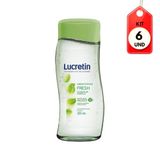 Kit C/06 Lucretin Fresh Sabonete Líquido Íntimo 200ml