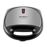 Grill E Sanduicheira Crome Inox Britânia Antiaderente 220v