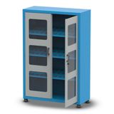 Armário Com 3 Prateleiras Porta Cone Iso30 Porta Visor De Acrilico Para 108 Pecas Arm051a Cmb