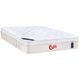 Colchão King Espuma Visco Gel Molas Ensacadas Pocket Gold Star Vitagel Euro Pillow (193x203x32) - Castor