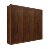 Guarda Roupa Casal 6 Portas 6 Gavetas 100% Mdf Anápolis Ripado Móvies Valverde Canion