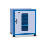 Gaveteiro Modular Grande Com 1 Porta Visor De Acrilico Gav820a Cmb