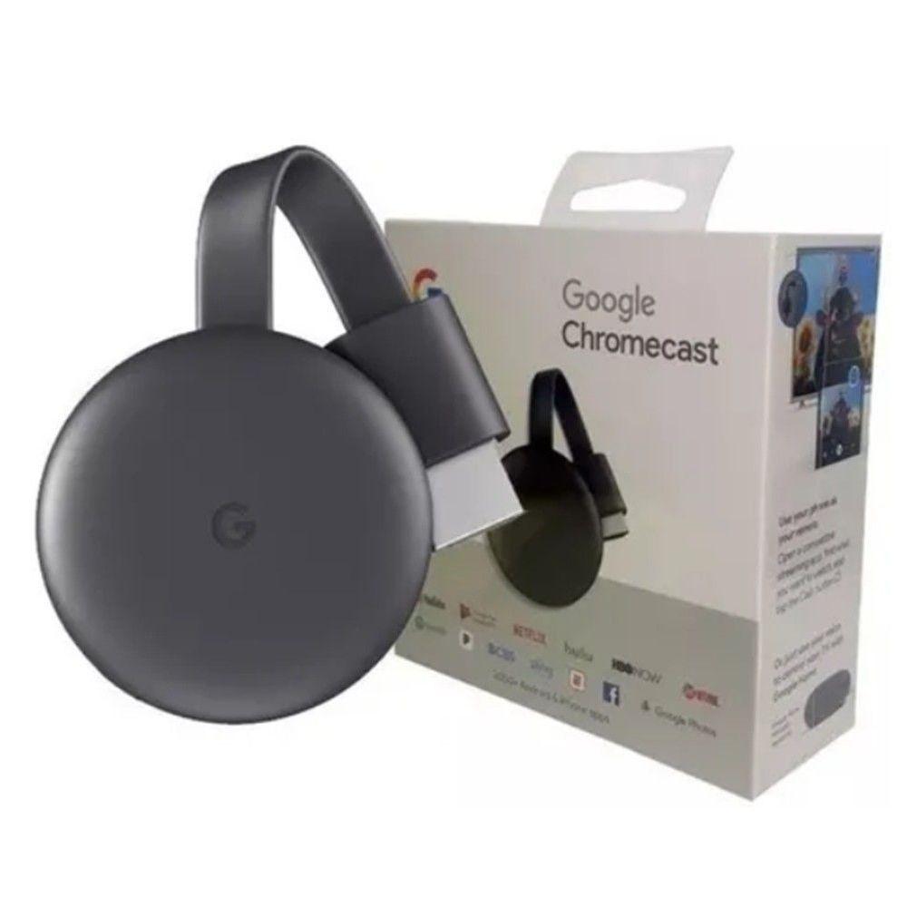 Novo Google Chromecast 3 Hdmi 1080p Chrome Cast 3 Original