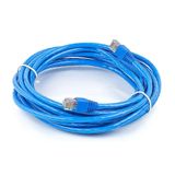 Patch Cord Cat5e Montado Azul - 80 Metros