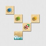 Guardas-sol - Quadro Ou Placa Decorativa Com 5 Peças 6mm
