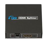 Adaptador Hdmi 1.4 Splitter Duplicador 2x1 Para Tv Full Hd