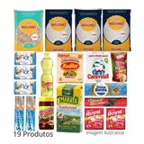 Cesta Básica De Alimentos+higiene Completa 19 Produtos