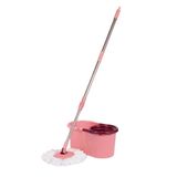 Mop Pocket Esfregão Lavanderia Limpeza Prática 360 Mor Rosa