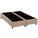 Cama Box Base King Universal Suede Clean (186x198x20) - Costa Rica