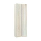 Guarda-roupa Solteiro 2 Portas 80 Cm Legno Crema