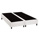 Cama Box Base King Universal Courano White (193x203x20) - Costa Rica