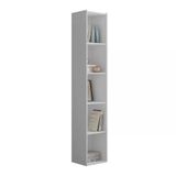 Estante Livreiro 4 Prateleiras Janaina Branco Branco