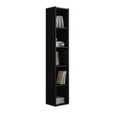 Estante Livreiro 4 Prateleiras Janaina Preto Preto