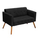 Namoradeira Elisa Suede Preto Drossi