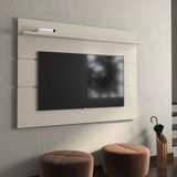 Painel Para Tvs Até 50&quot; Com Prateleira Prism 1.6 Off White