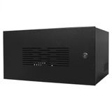 Mini Rack Maxeletron 19 05 X 350 Mm Preto Porta Perfurada