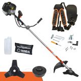 Roçadeira Á Gasolina Terra Grh430 43cc Profissional Lateral De Alta Performance E Potência É Ideal Para Manutenção De Áreas Verdes