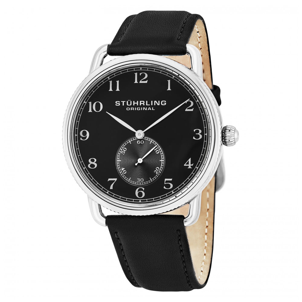 Relogio Masculino Stuhrling Decoracao 207 Quartzo 41mm, Preto