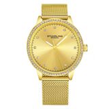 Relogio Feminino Stuhrling Dorset 3904 Quartzo 38mm, Dourado Classico