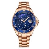 Relogio Masculino Stuhrling Starsea 3977 Quartzo 39mm, Dourado